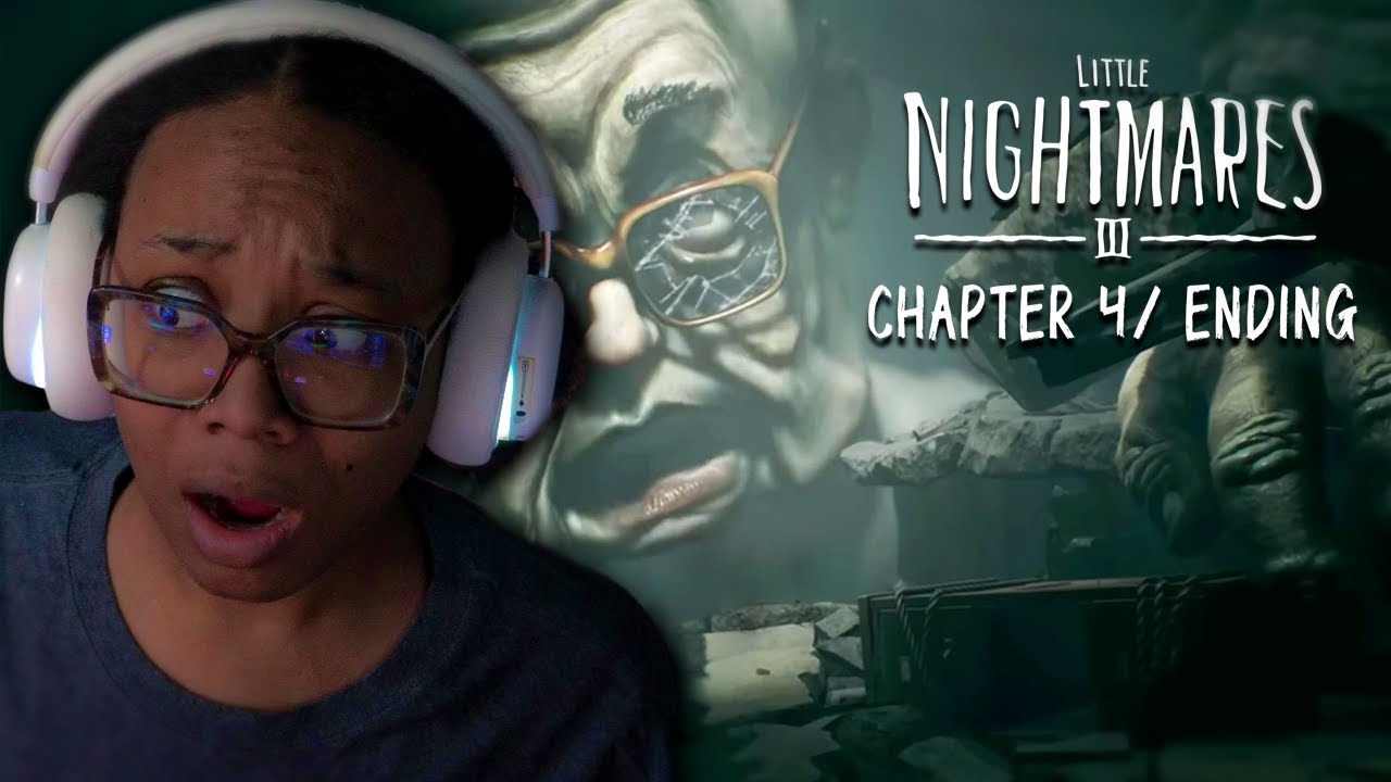 THIS IS HOW IT ENDS!?! HUUUH | Little Nightmares 3 Chapter 4/ENDING: The Institute