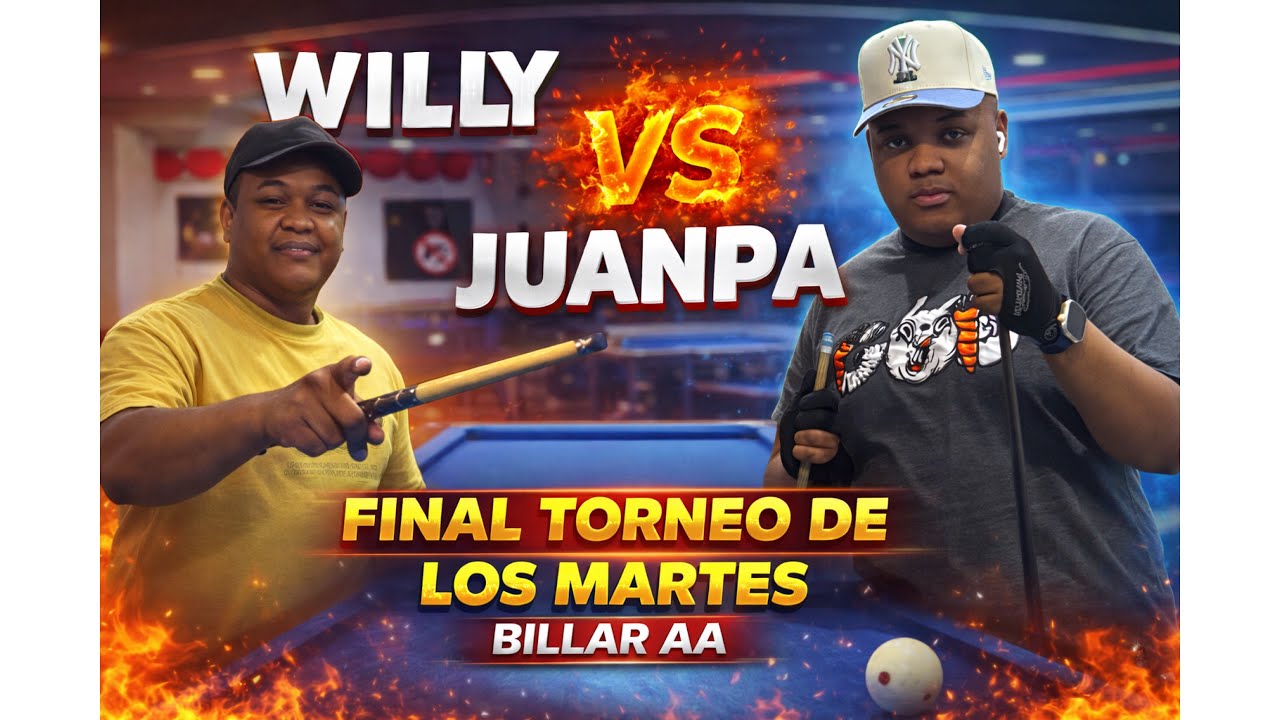 Final : willy 🆚 Juanpa : race to 4