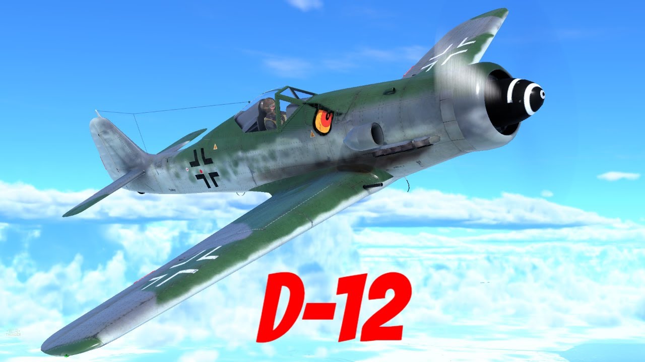 War Thunder SIM - Fw 190 D12 -