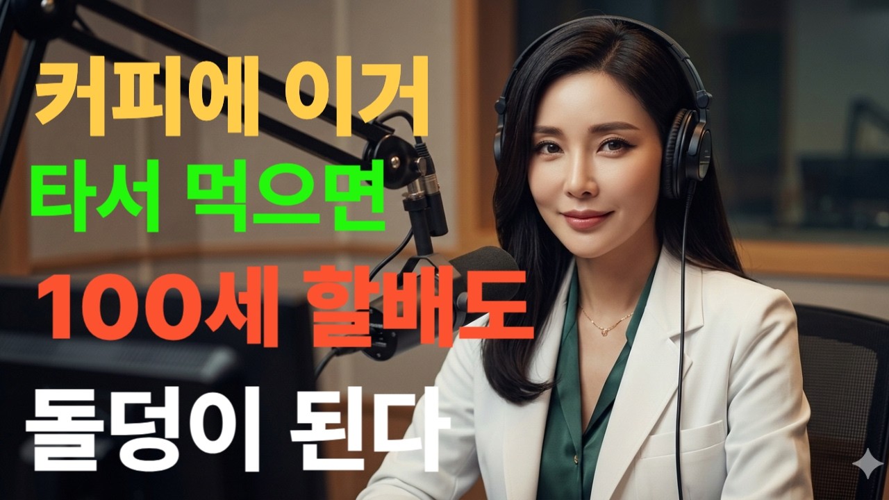 커피에 이거 타서 먹으면 100세 할배도 돌덩이 된다
