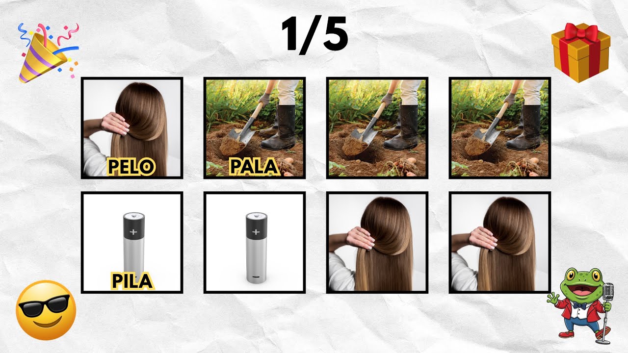 Say The Word On Beat Challenge EN ESPA&Ntilde;OL (Di la palabra al ritmo) Nivel 1-3 F&aacute;cil, Medio y Dif&iacute;cil