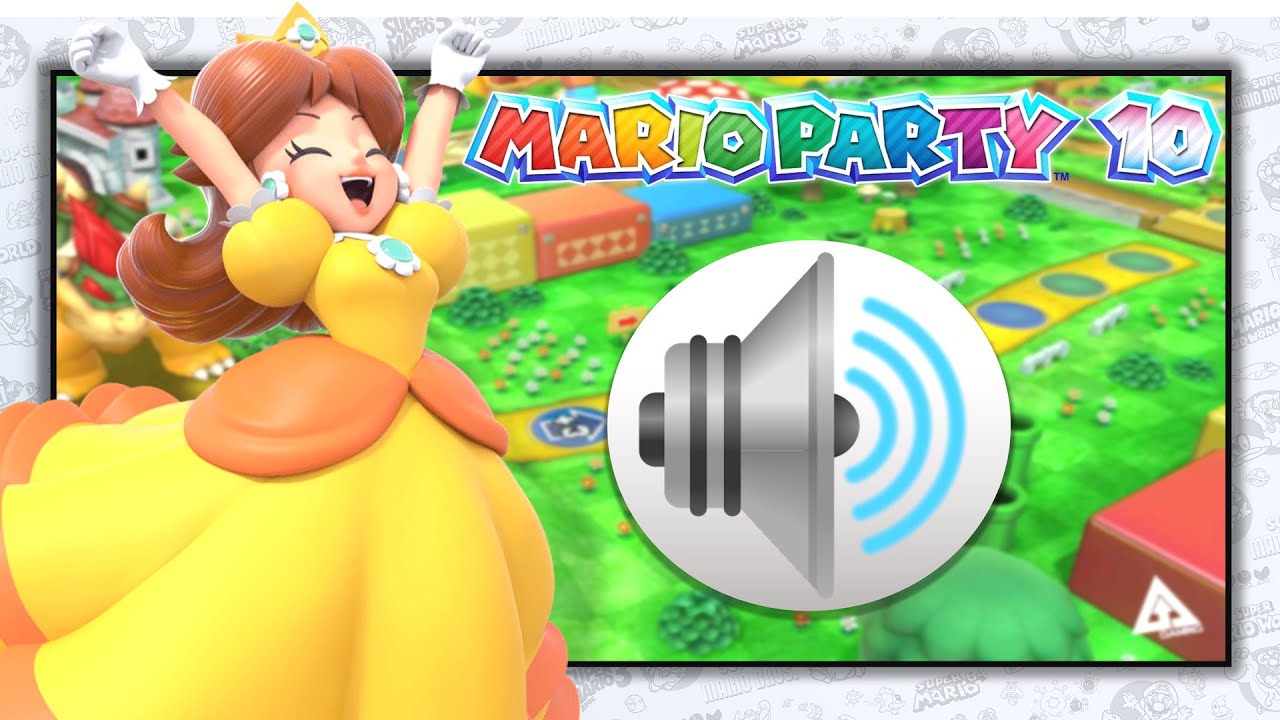 Mario Party 10 - Princess Daisy Sound Effects / Voice Clips