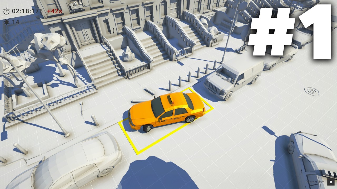 Parking in Tight Spaces Gameplay Walkthrough Part 1 - Chapter 1