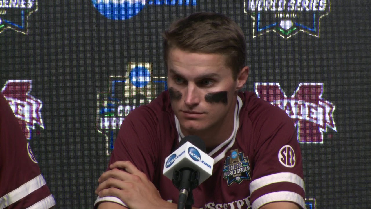 2018 College World Series - CWS Game 11 Press Conference (Mississippi State)