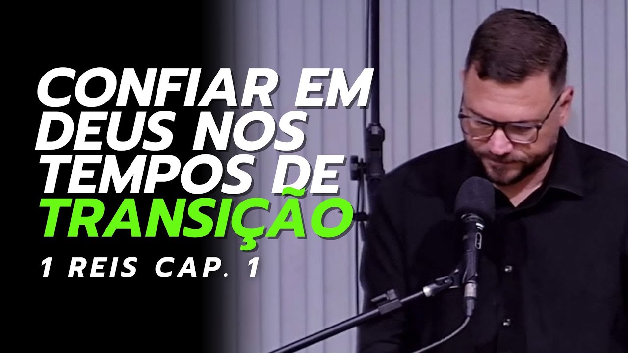 Confiar Em Deus Nos Tempos | 1 Reis 1 | EBD Memorável | Pr. João Paulo Quintela | Série em Salomão