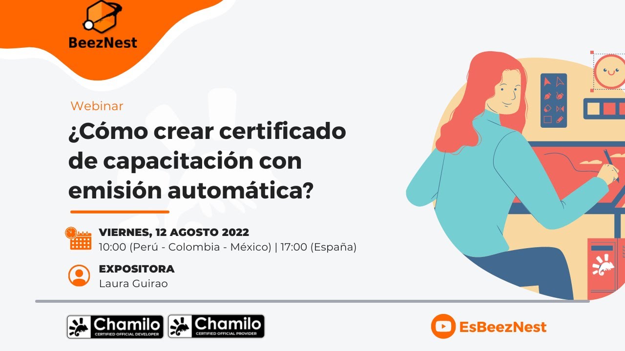 ¿Cómo crear certificado de capacitación OnLine con emisión automática? Caso: Chamilo LMS