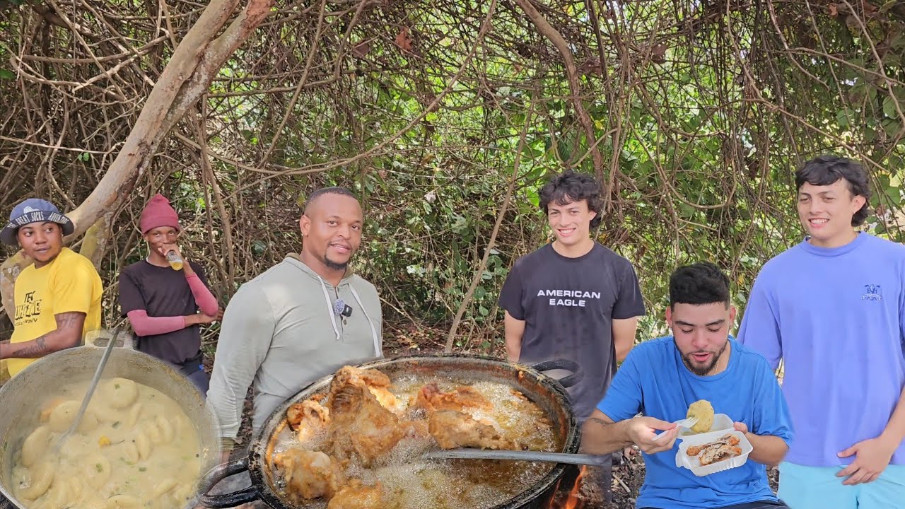 Chinese that never been to China | don't speak Chinese | Jamaican | Coconut dumpling | Hills | river
