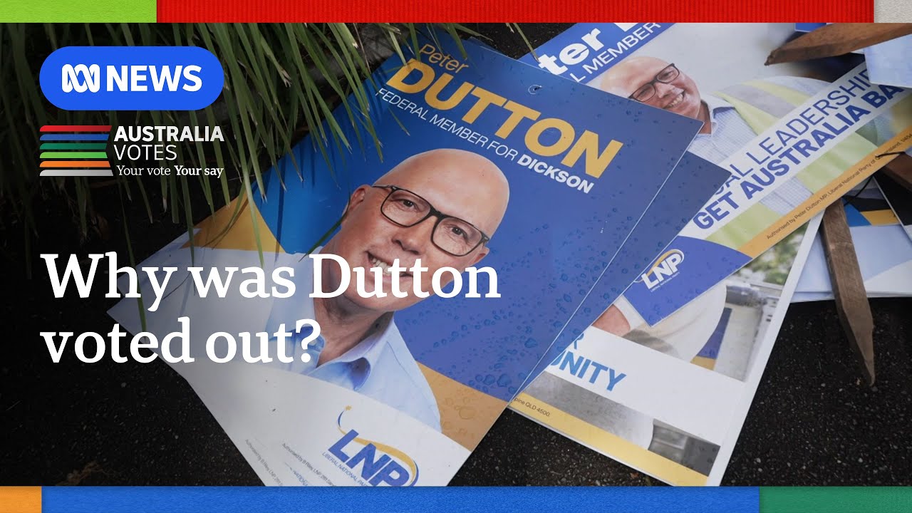 Why did the people of Dickson vote out Peter Dutton? | Australia Votes | ABC NEWS