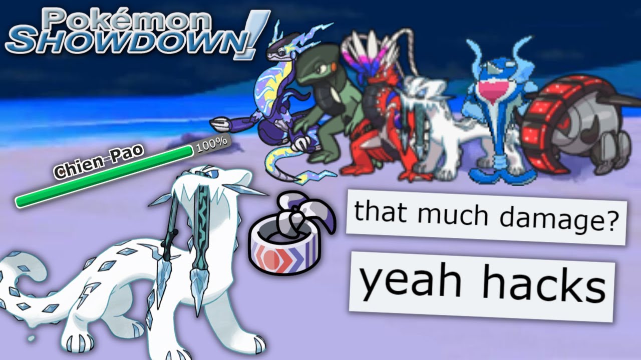 Choice Band Chien-Pao Is THE BEST WALLBREAKER (pokemon showdown)