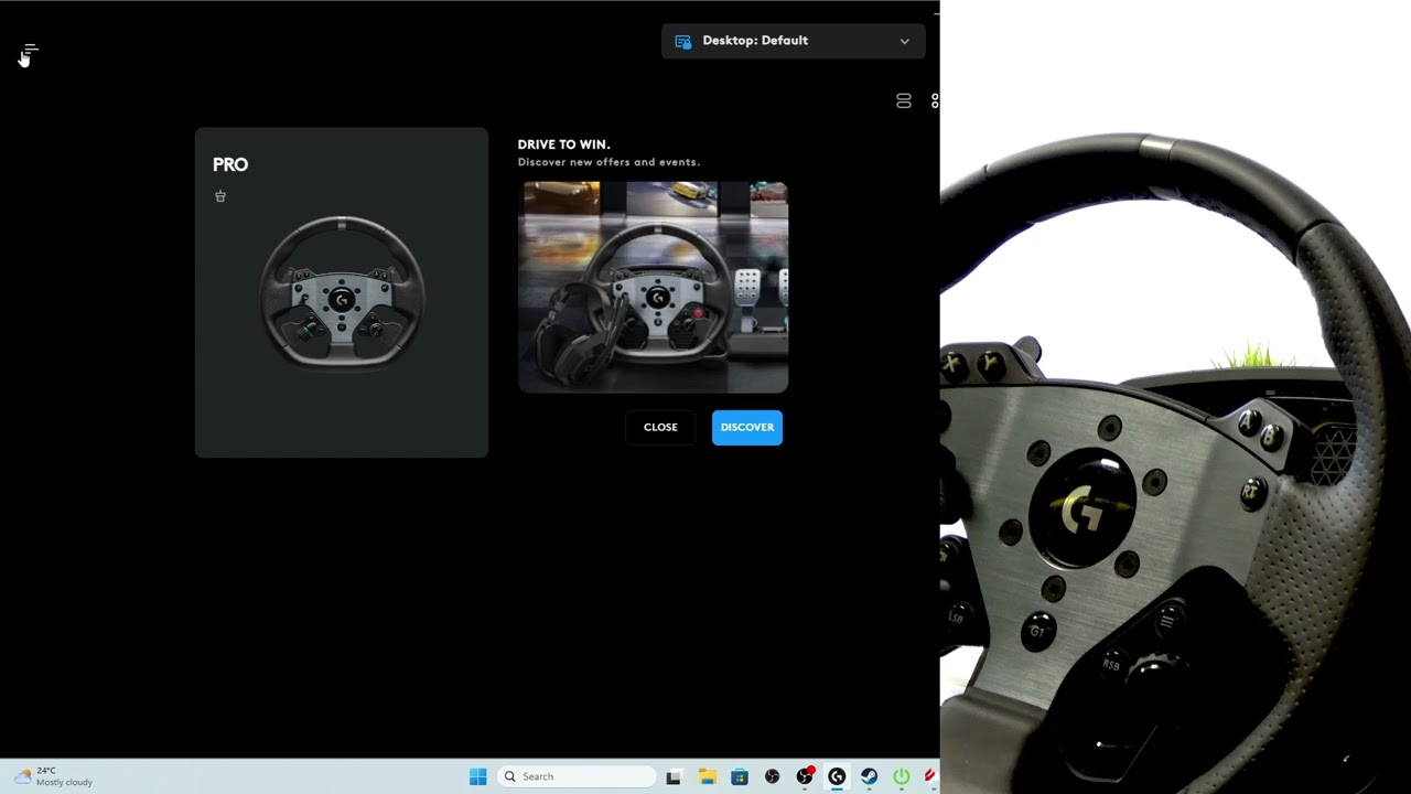 Logitech G PRO Racing Wheel – How to Make a Custom Color in LIGHTSYNC