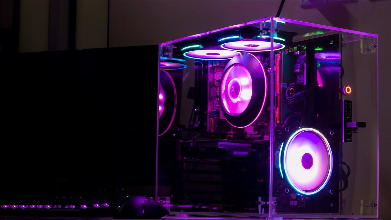Computer case Acrylic modding