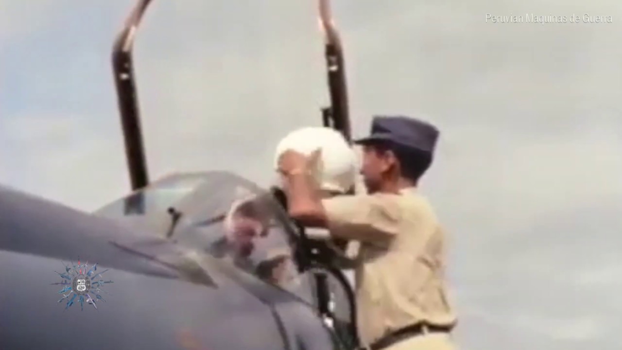 Dassault Mirage 5P pilotado por el Mayor FAP Augusto Romero 