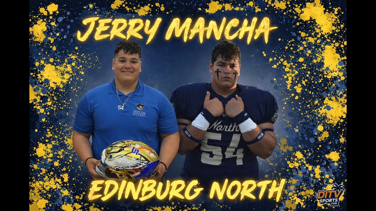 Edinburg North OL Jerry Mancha Commits to Wayland Baptist | Valley Athlete Spotlight