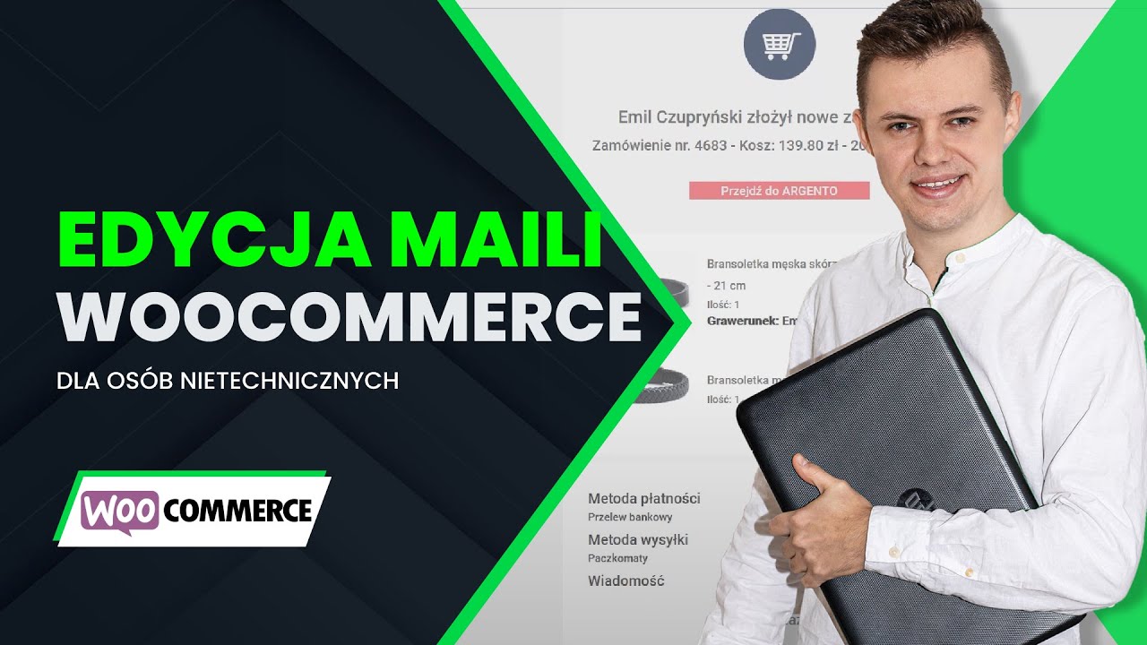 Edycja powiadomień mailowych sklepu internetowego Woocommerce [darmowa wtyczka, Wordpress poradnik]