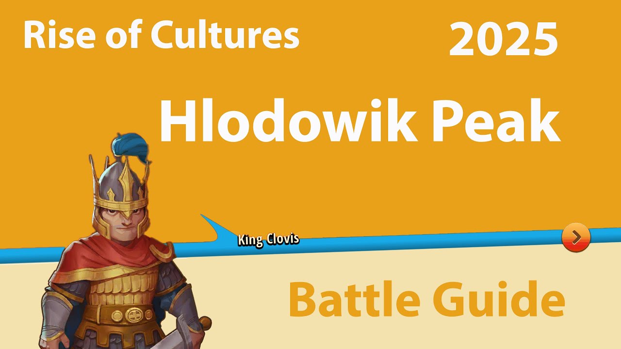Hlodowik Peak | Rise of Cultures 2025 | Age of the Franks 08/20 | No Bonuses