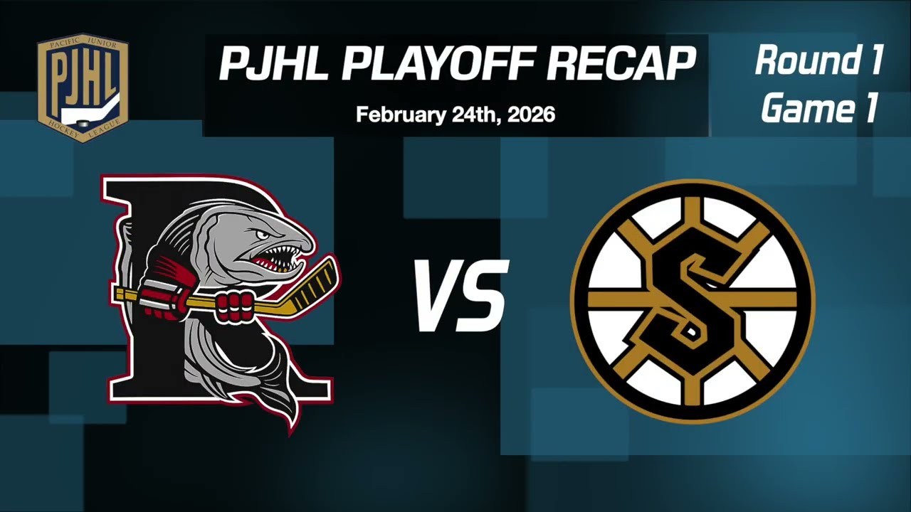 PJHL Playoff Recap: Richmond vs Burnaby - Game 1