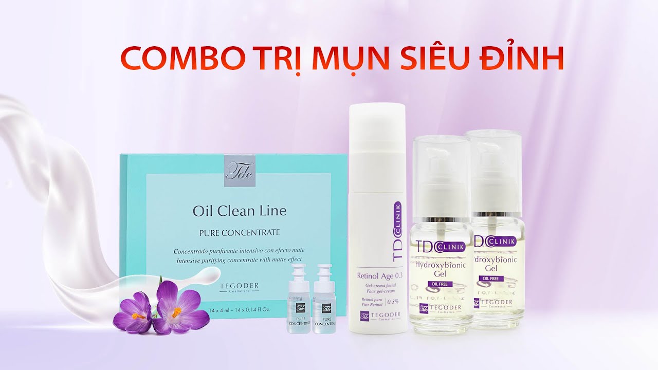 CHUY&Ecirc;N GIA DA LIỄU TEGODER GỢI &Yacute; COMBO TRỊ MỤN SI&Ecirc;U ĐỈNH