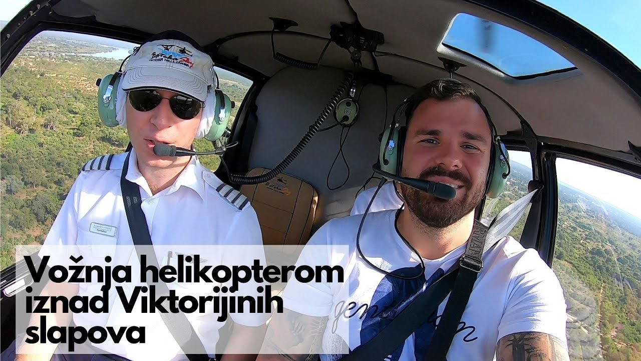VOŽNJA HELIKOPTEROM IZNAD VIKTORIJINIH SLAPOVA