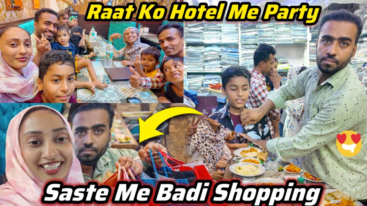 Last Roze Me Kaha Gaye Shopping Ko 🛍️ | Saste Market Deals 😱 | Family Dinner pe Shabana Ki Masti
