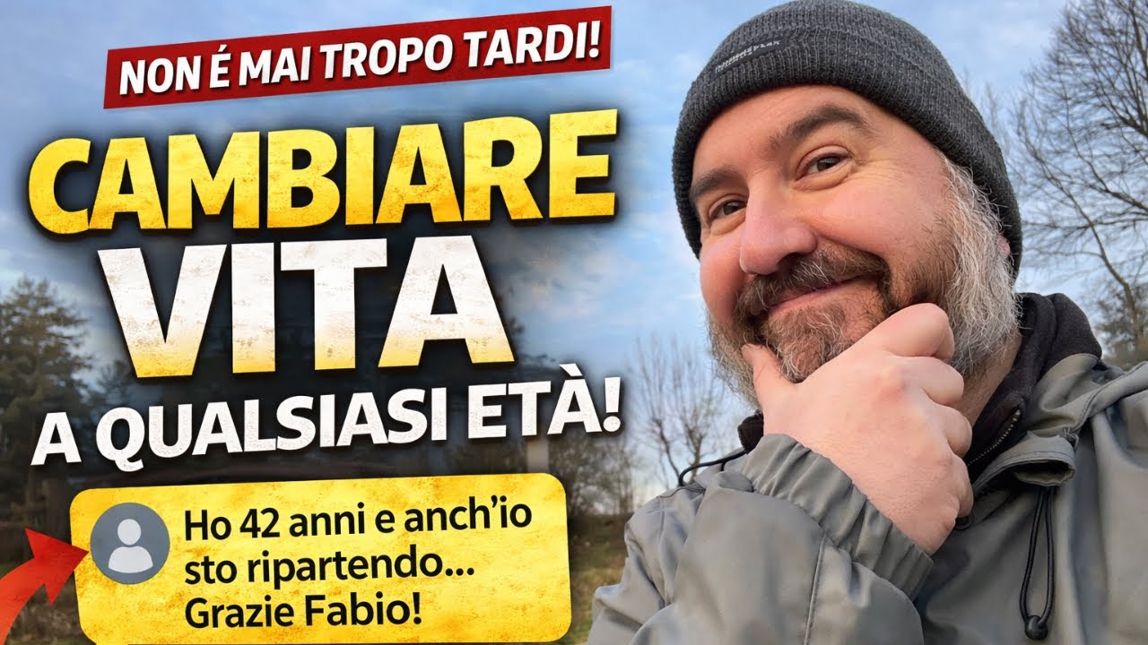 Cambiare vita a qualsiasi età: la verità che nessuno ti dice!