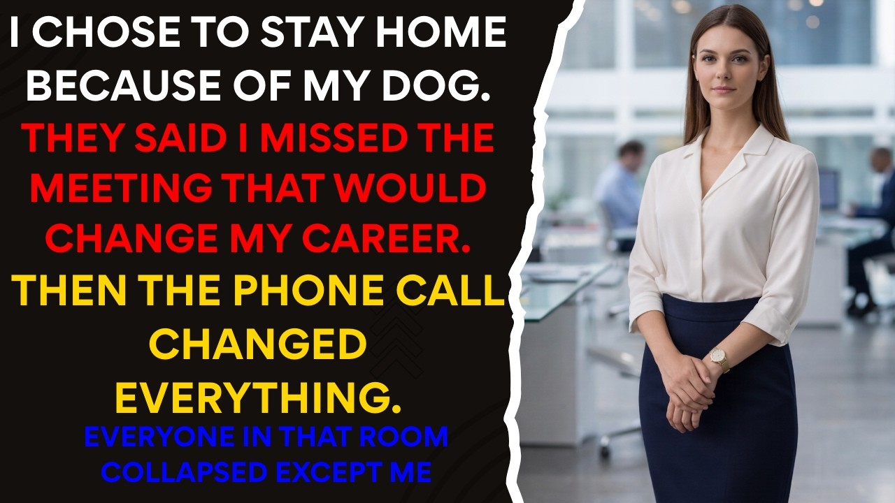 The Morning My Dog Refused to Let Me Leave… 3 Hours Later, My Sister Was Gone.......