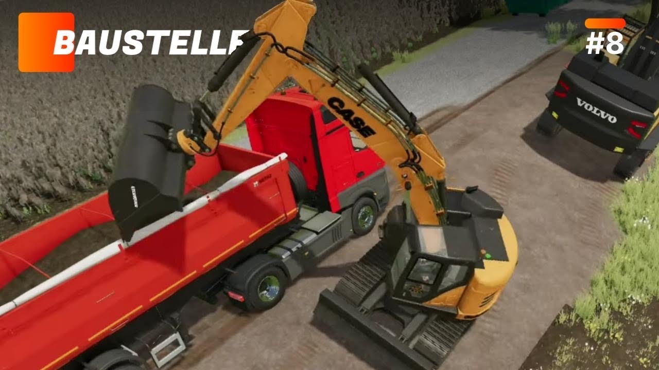 LS22  Baustelle  #8 | LKW beladen | 2K | Landwirtschafts Simulator 22