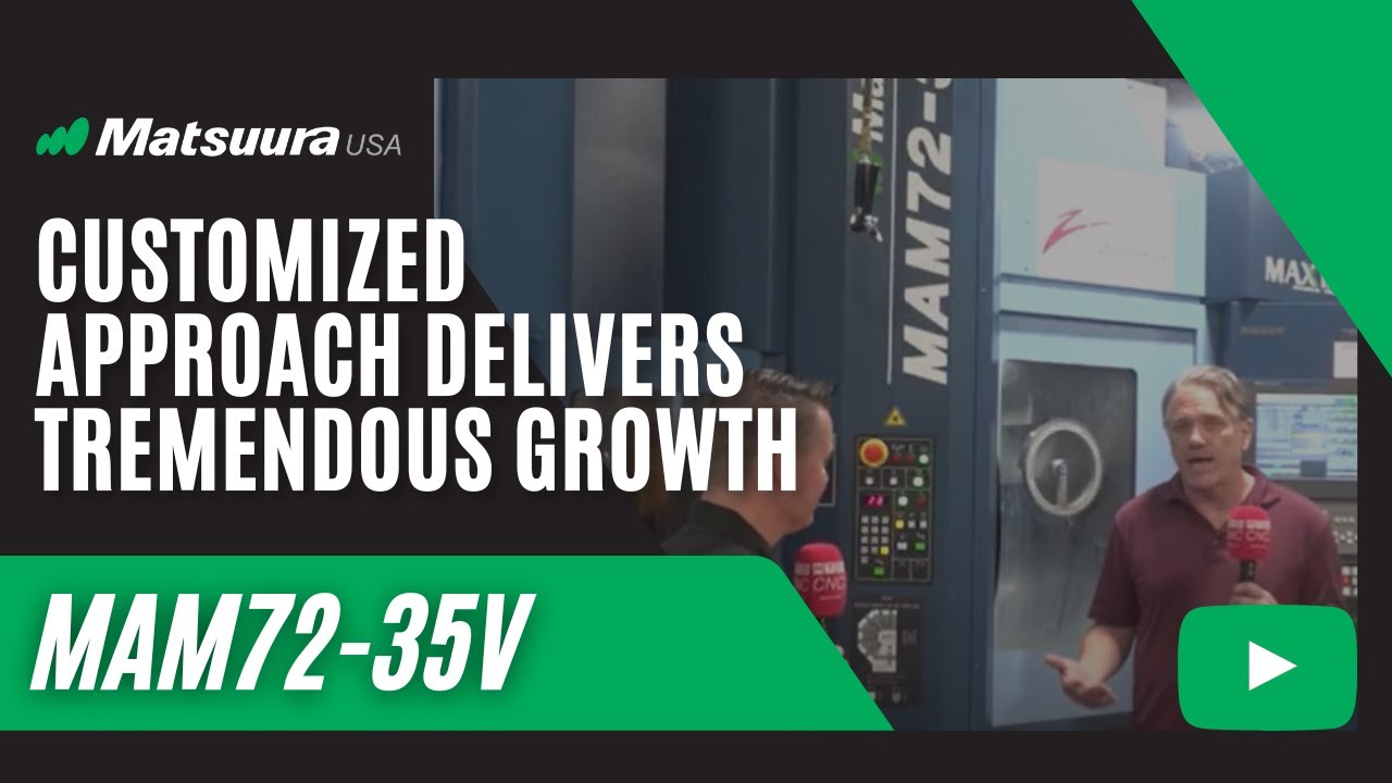 Matsuura MAM72-35V is a 'No Brainer' for Zero Hour Parts