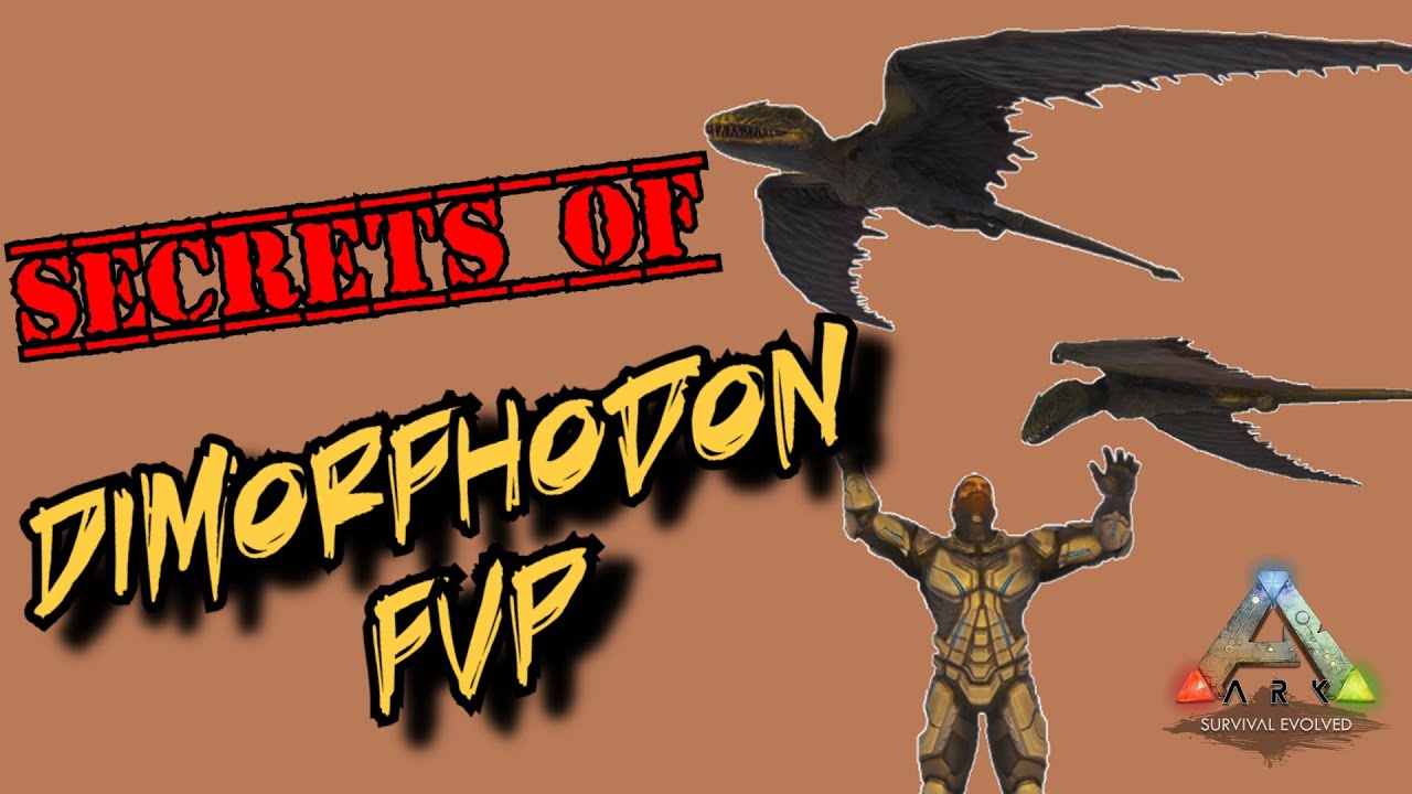Dimorphodon PVP tricks you hadn't thought of - Ark Survival Evolved