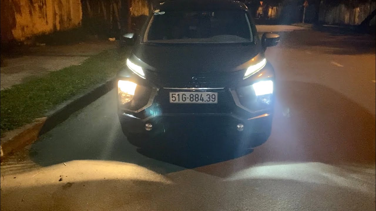Hướng dẫn tự thay bóng led pha Xpander giá rẻ. Về zin đăng kiểm 1’30s
