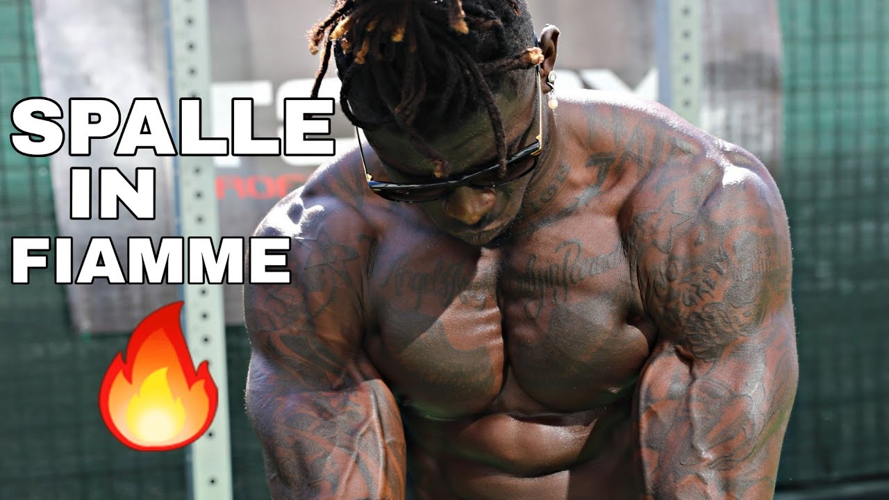 SPALLE DA VERO MACHO💪🏿 | DELTOIDI in FIAMME anche a CASA in QUARANTENA 🔥