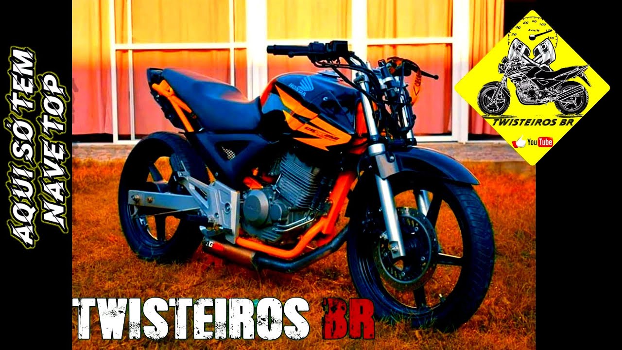 Здесь только топовые корабли🚀Лучший Cbx 250 Twister в Бразилии 🇧🇷(часть 213)Только красивые мотоц...