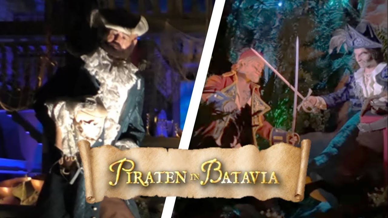 Piraten in Batavia - Alt (1987-2018) vs. Neu (2020) | Europa-Park | Onrides