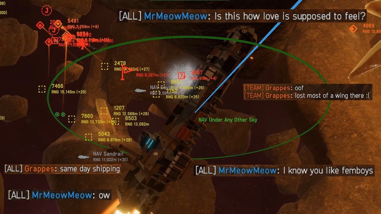 I can't believe Cheese would throw like that | NEBULOUS: Fleet Command
