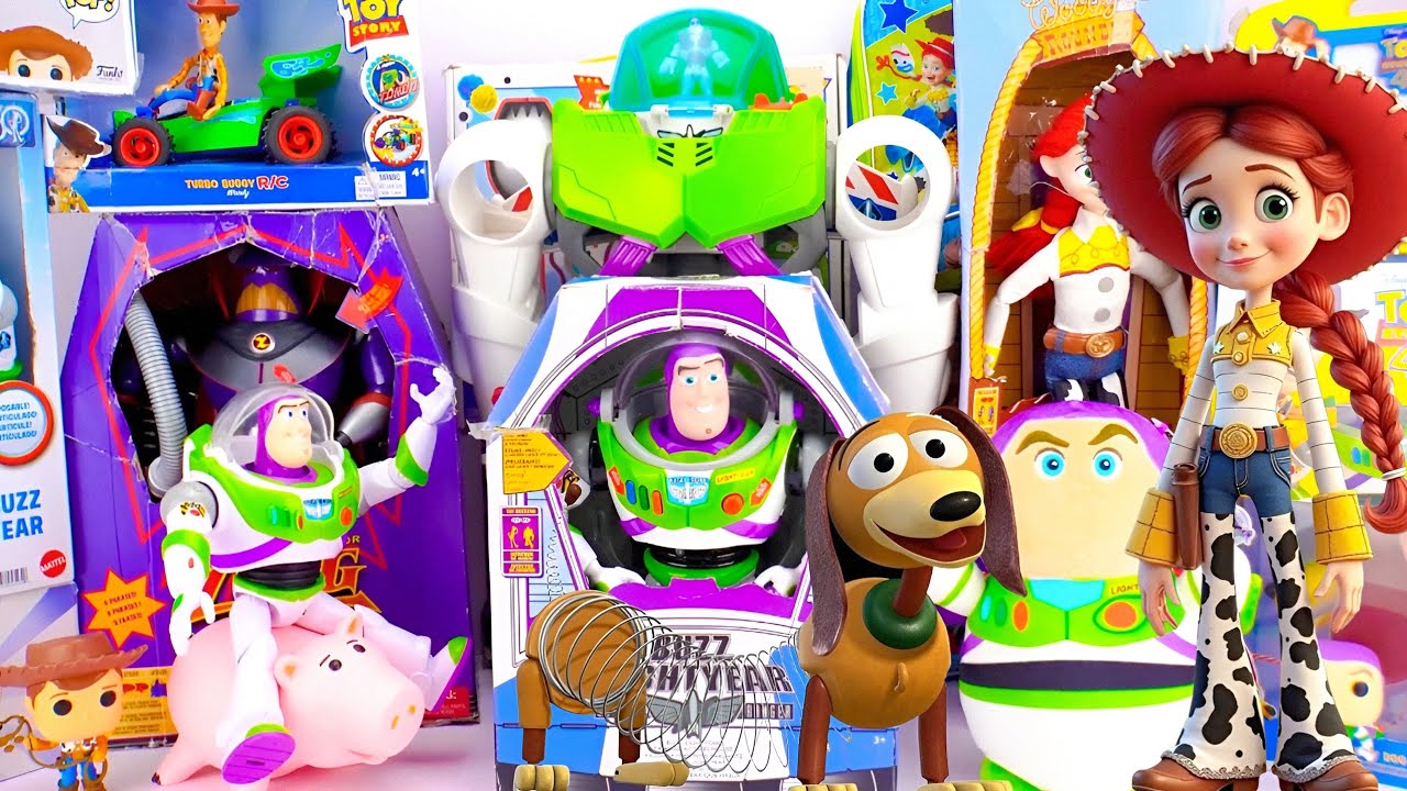 TOY STORY Disney Pixar Unboxing Toy Collection Review ASMR (No Talking)