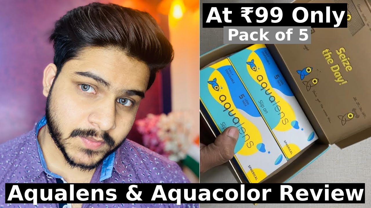 Aqualens & Aquacolor Contact Lens Free Trial Review @ 99 Only