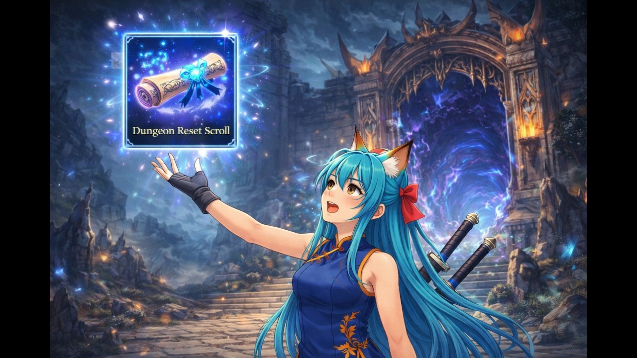 TERA Console 2026 | New Dungeon Reset Scroll System Explained