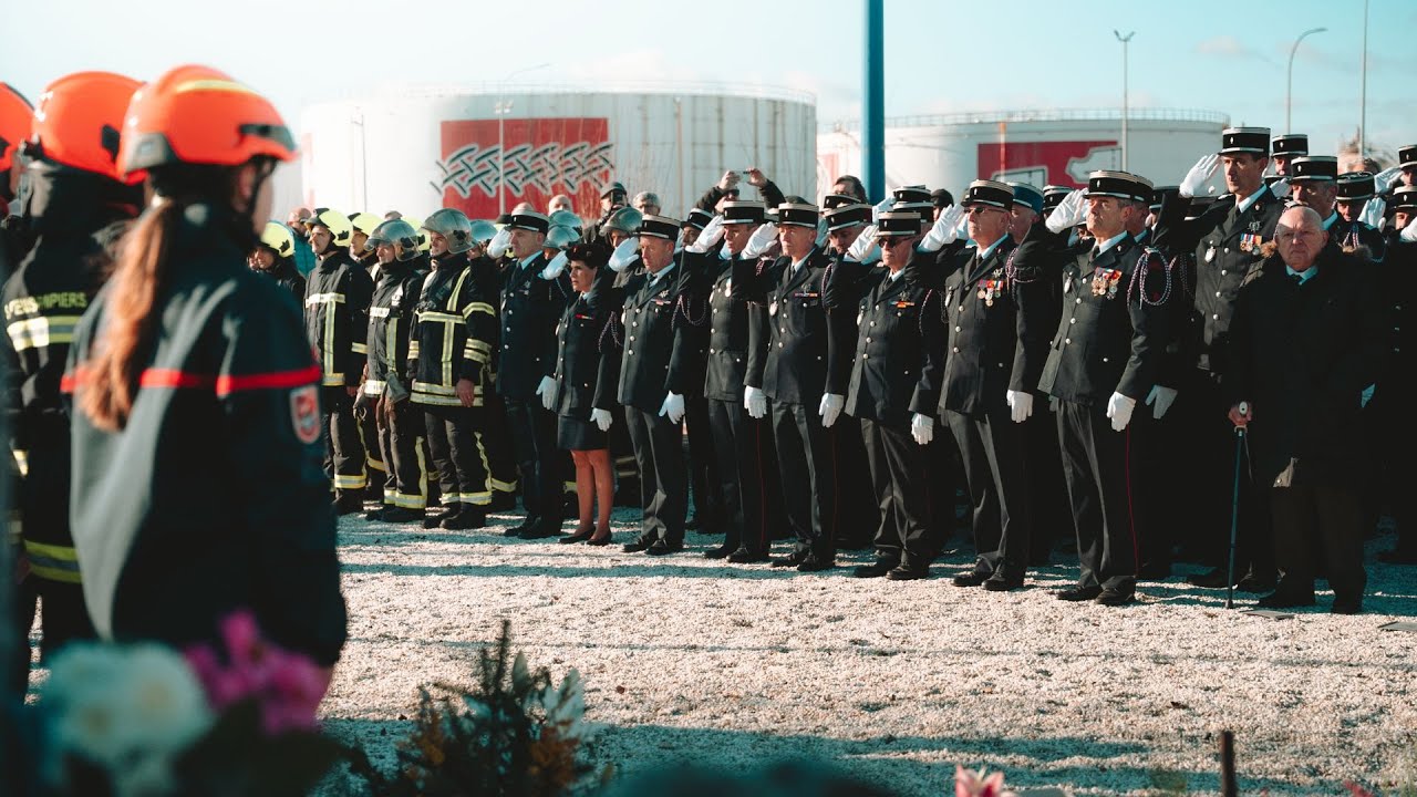 Cérémonie de commémoration de la catastrophe de Feyzin du 4 janvier 1966