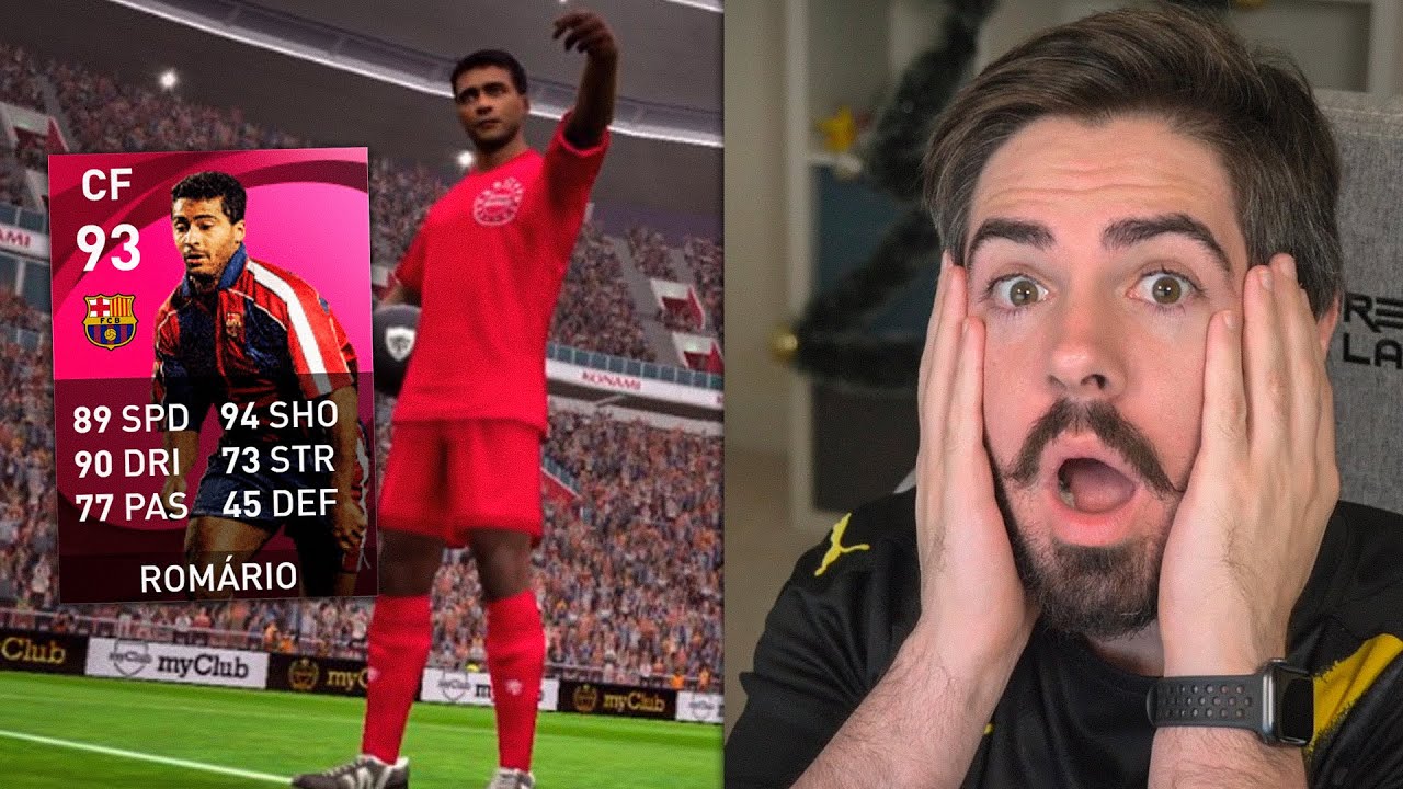 RONALDINHO GAUCHOOOOOOOO E ROMARIO NO PACK OPENING DO PES MOBILE!!!