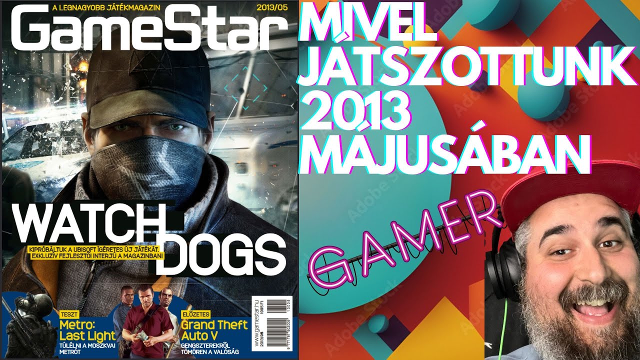 MIVEL J&Aacute;TSZOTTUNK 10 &Eacute;VVEL EZELŐTT? FELLAPOZTUNK EGY 2013 GAMESTAR MAGAZINT