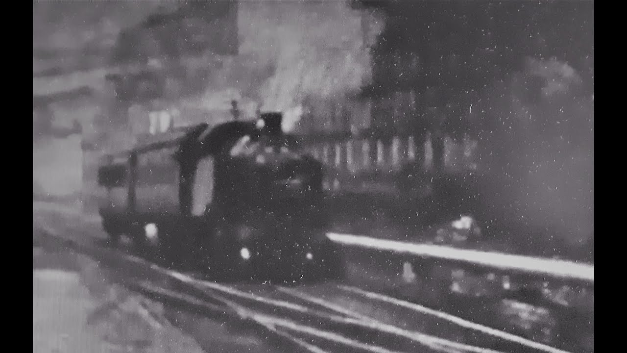 'Delph Donkey' last day of trains on the branch 30/04/1955