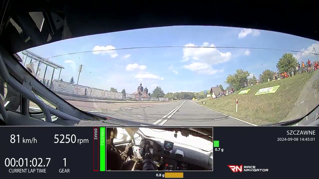 Hillclimb  LAMBORGHINI HURACAN SUPERTROFEO onboard Bartlomiej Madziara GSMP Szczawne 2024