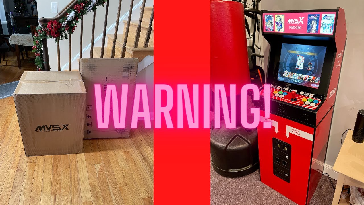 UNICO MVSX (SNK) and Base are here - First impressions and a big warning!