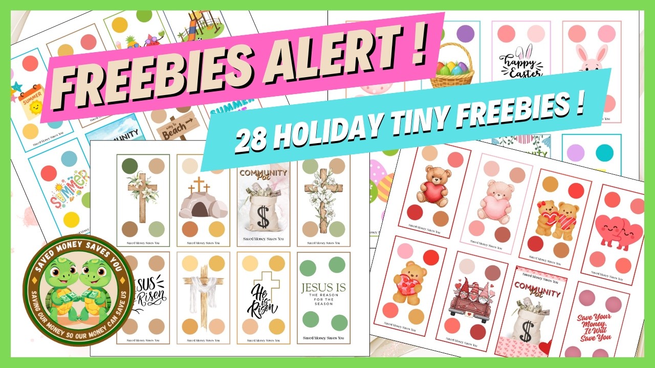 FREEBIE FRIDAY | 28 FREE HOLIDAY TEENIES ‼️