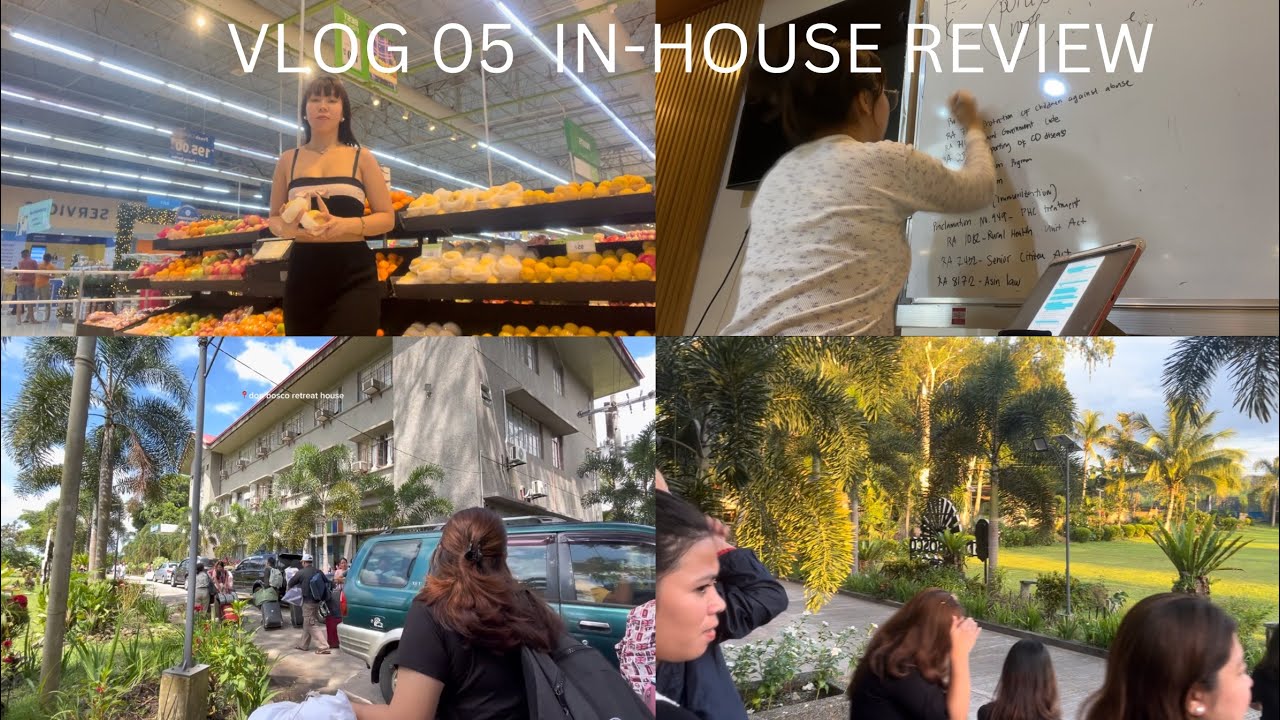 VLOG 05💕 IN HOUSE REVIEW #PNLE2024