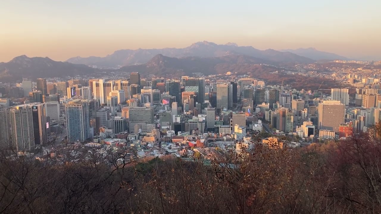 Seoul seen from Namsan SeoulTower