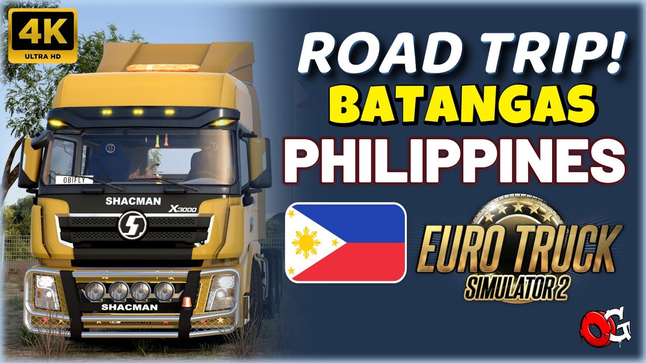 Rosario To Ibaan Batangas | Philippines Map V2 | ETS2 1.58 | 4k UHD