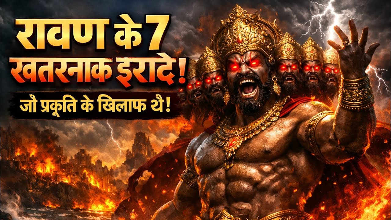 रावण करना चाहता था ये 7 काम, लेकिन प्रकृति ने रोक दिया! 😲 | दशहरा स्पेशल रहस्य