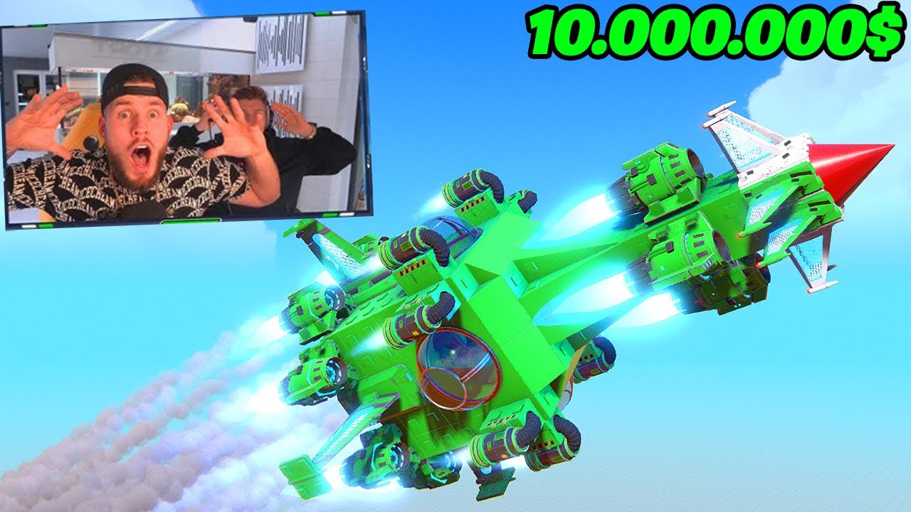 ich baue eine 10.000.000$ RAKETE in Trailmakers!