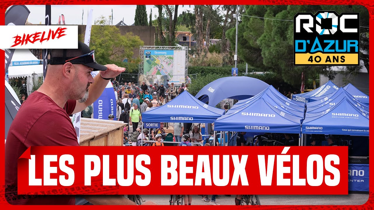 Le poids des 10 plus beaux vélos du Roc d'Azur + jeux concours 100 000 abonnés
