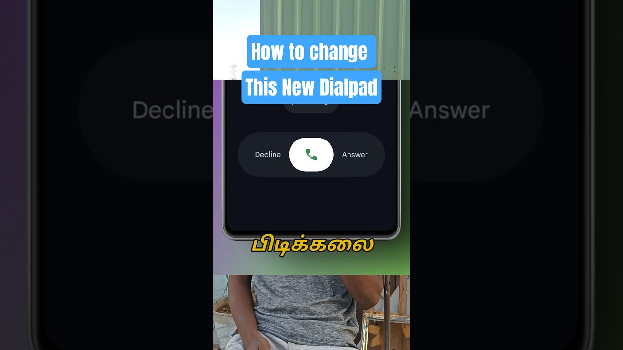 Google New Dialler Update - How to Change the New Google Dialpad To Old